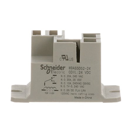 Turbochef Relay, 24Vdc 20A, Sp, K3 Relay Hhc, K7 Ngc For  - Part# Tbc101274 TBC101274
